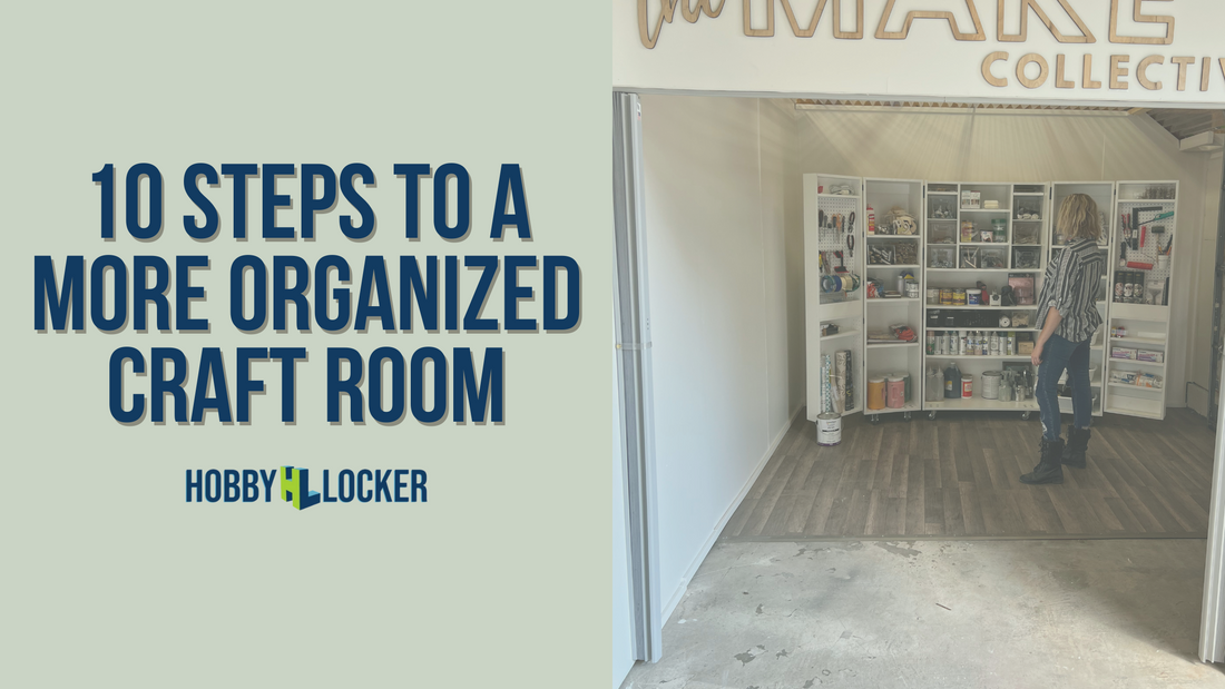 10 Steps to a More Organized Craft Room