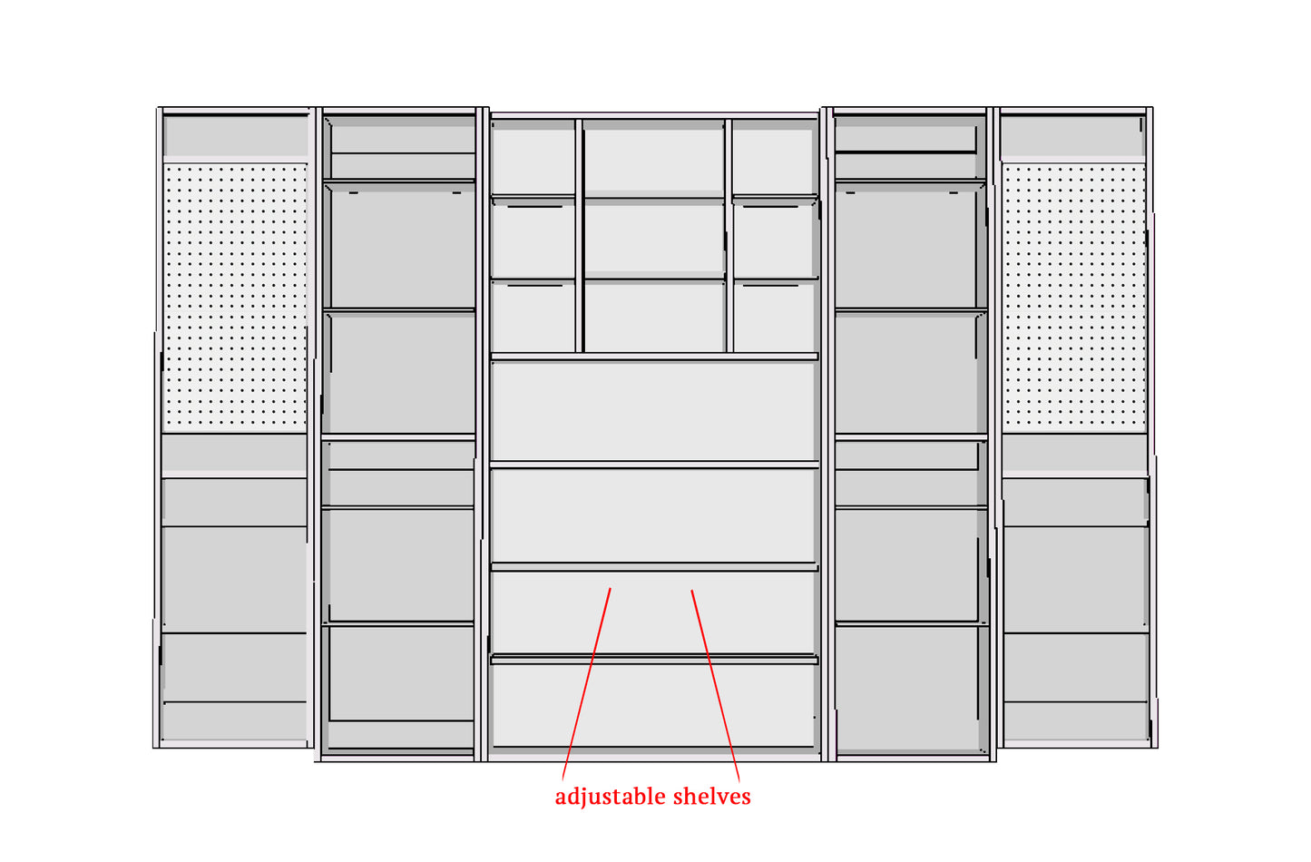 Xtra Shelves - 3/4" White