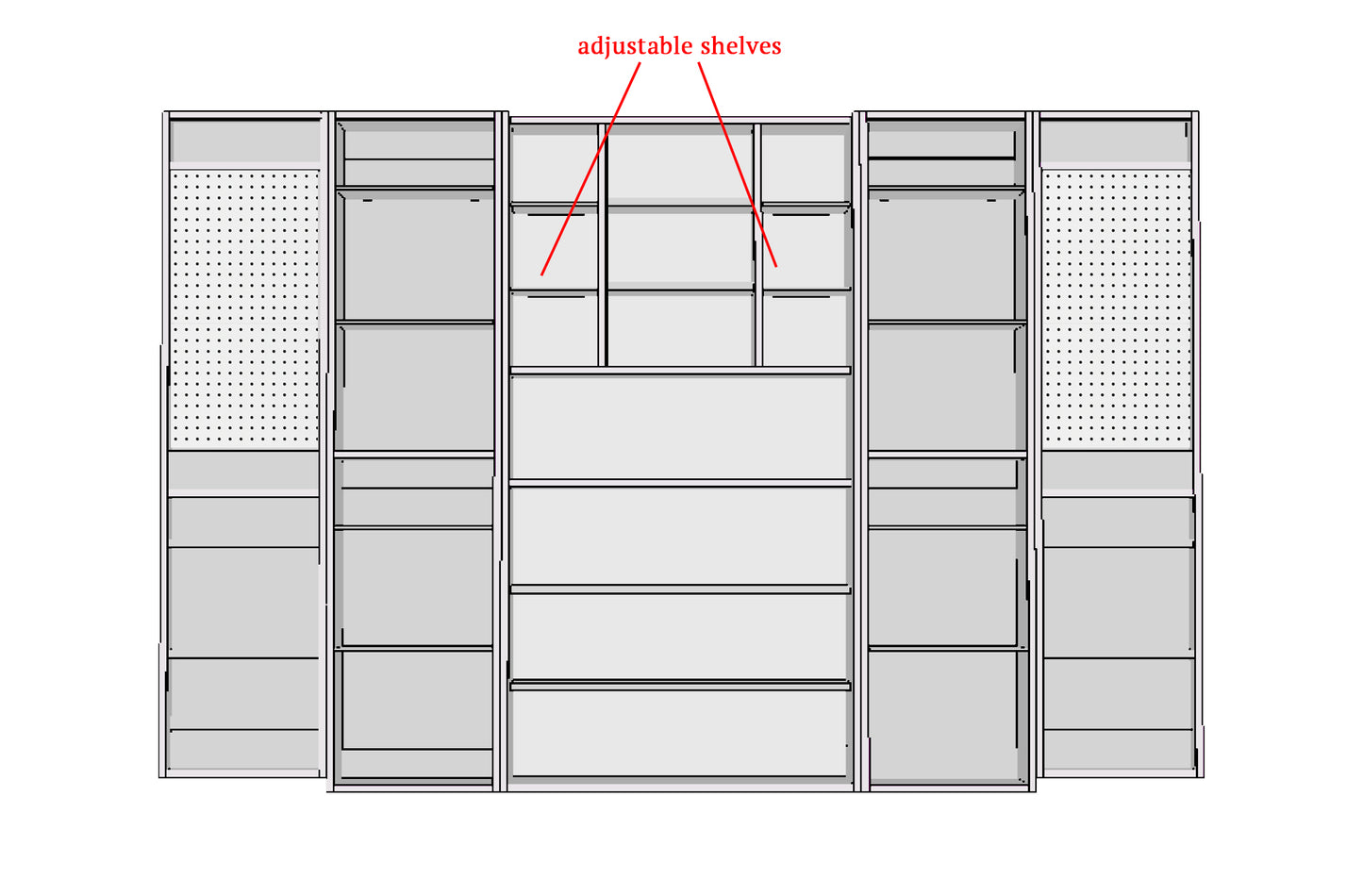 Xtra Shelves - 3/4" White